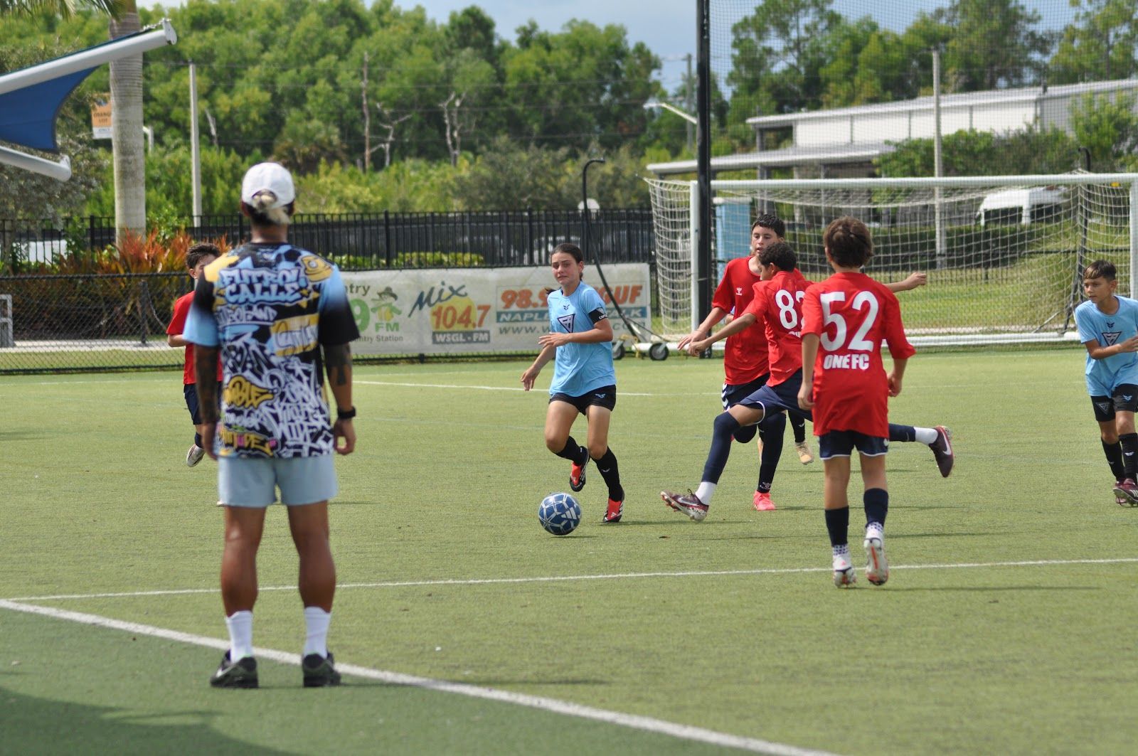 Futboland Academy team at FA Copa Naples 2026