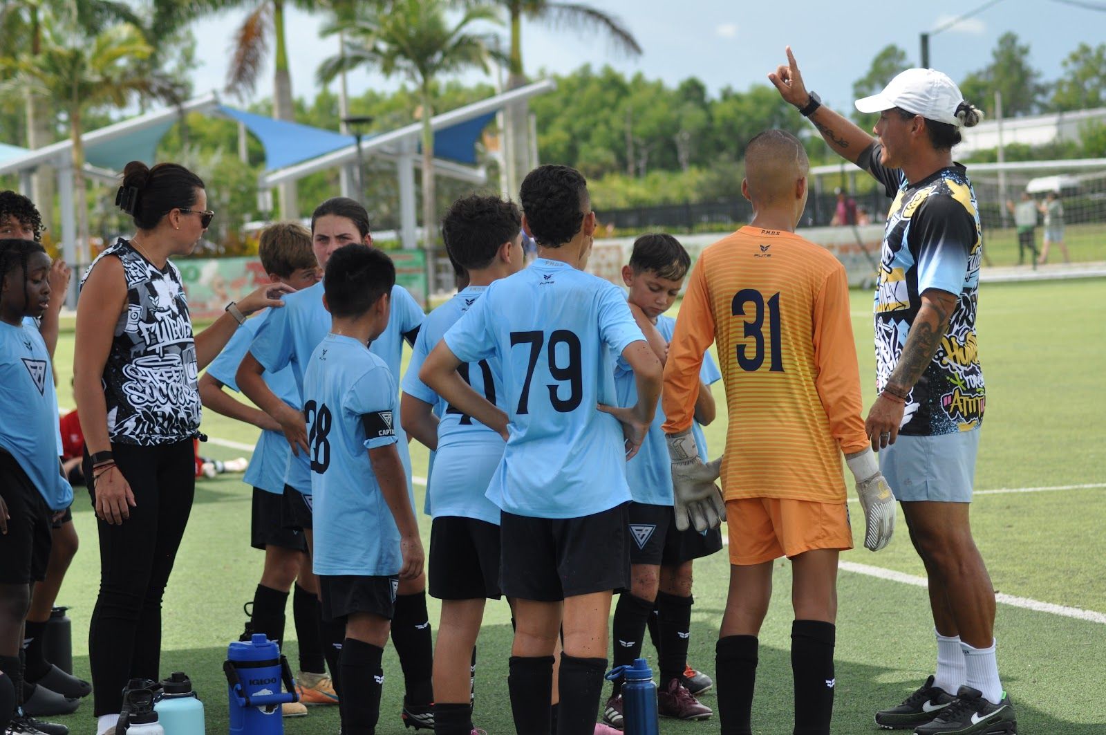 Futboland Academy training photo on Instagram