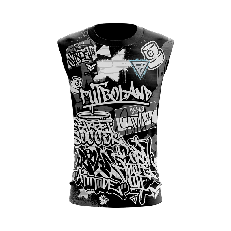 Street Jersey NS (Black) — Futboland Academy merchandise