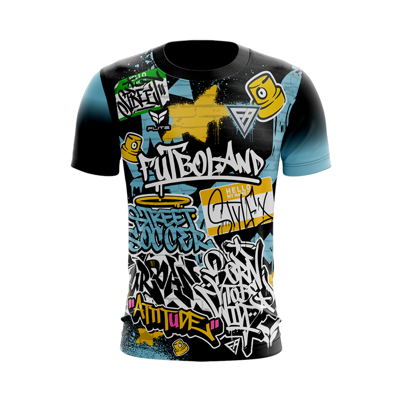 Street Jersey SS (Light Blue) — Futboland Academy merchandise